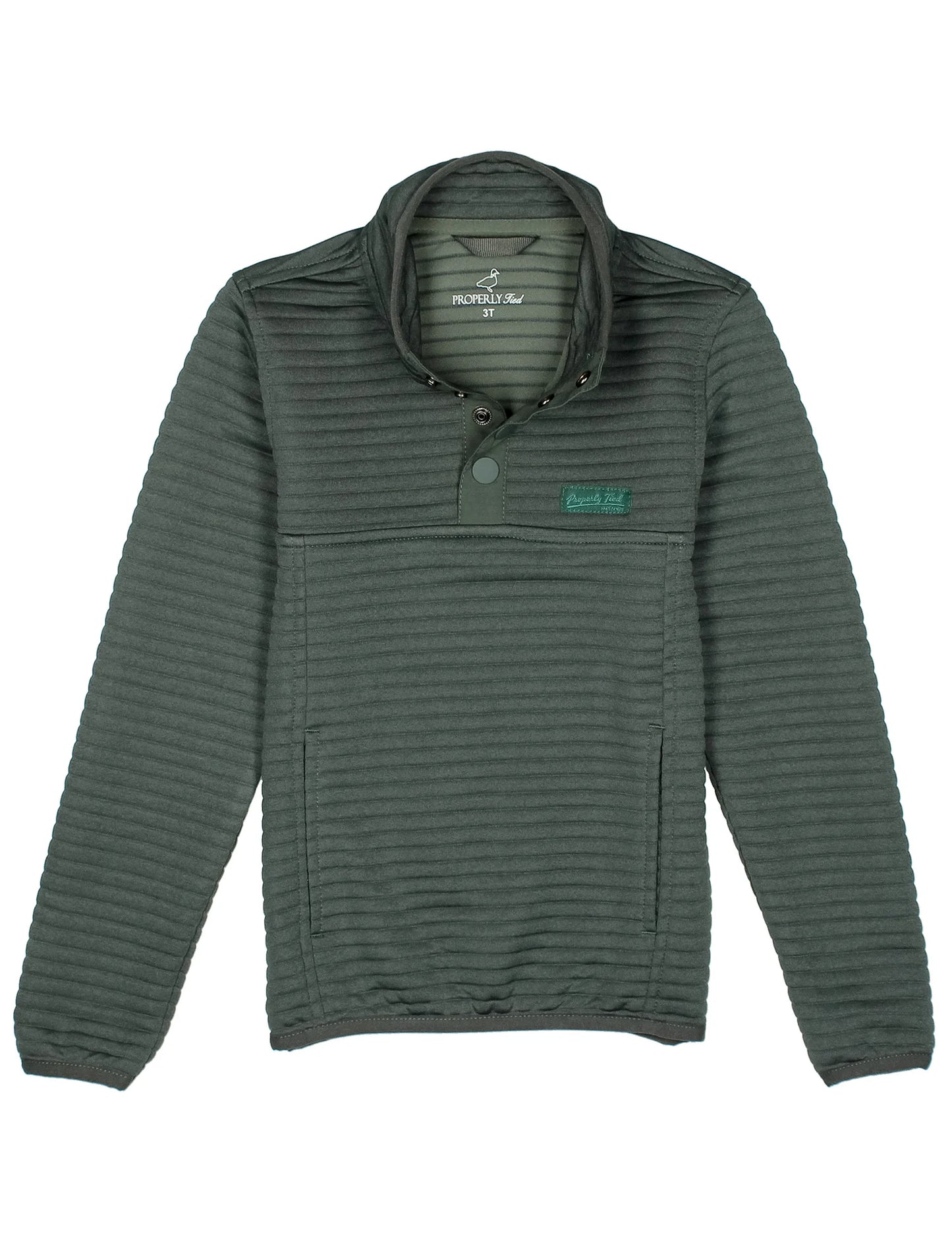 Boys Waypoint Pullover, Cypress