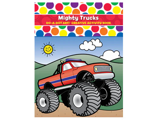 Do A Dot Mighty Trucks Coloring Book