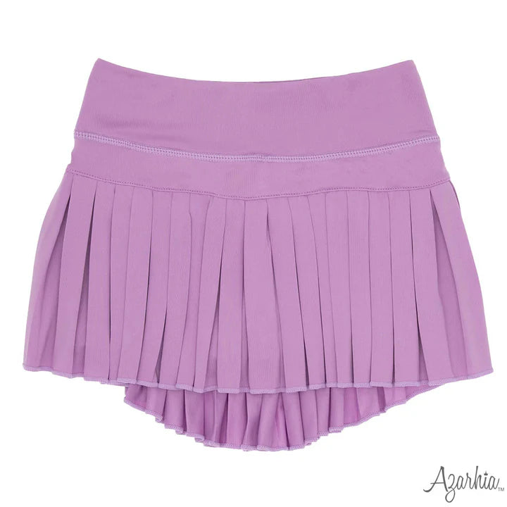 Lavender Mini Pleat Skort