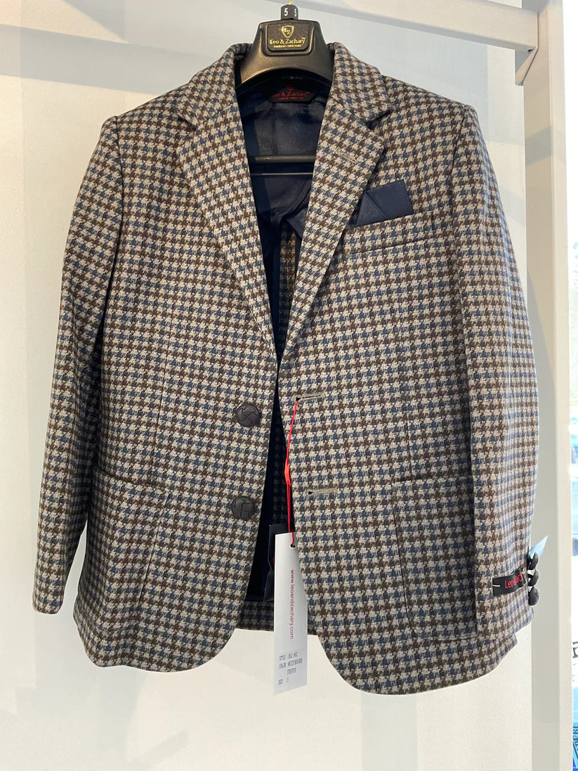 Boy's Blazer, Multi Hounds