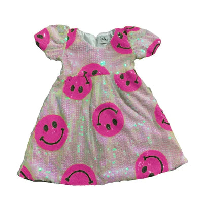 Pinkie Happy Emoji Sequin Dress
