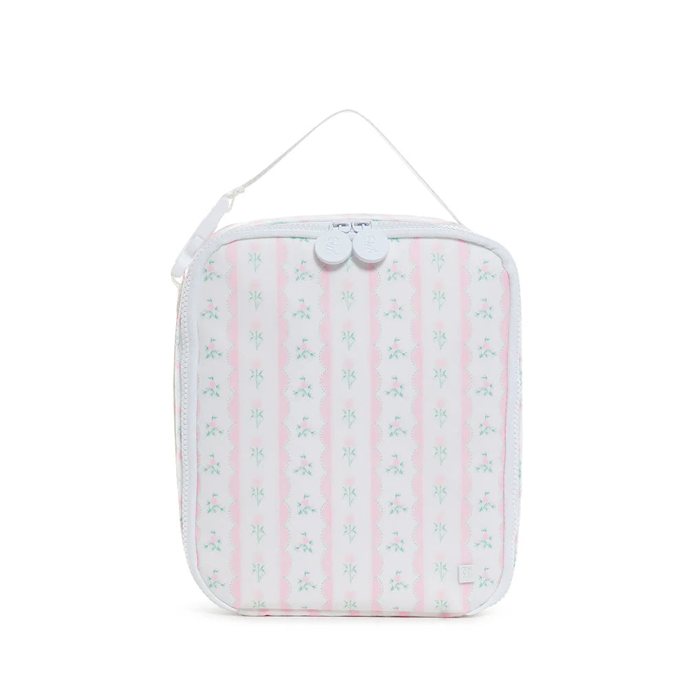 Ribbon Floral Pink Lunch Box