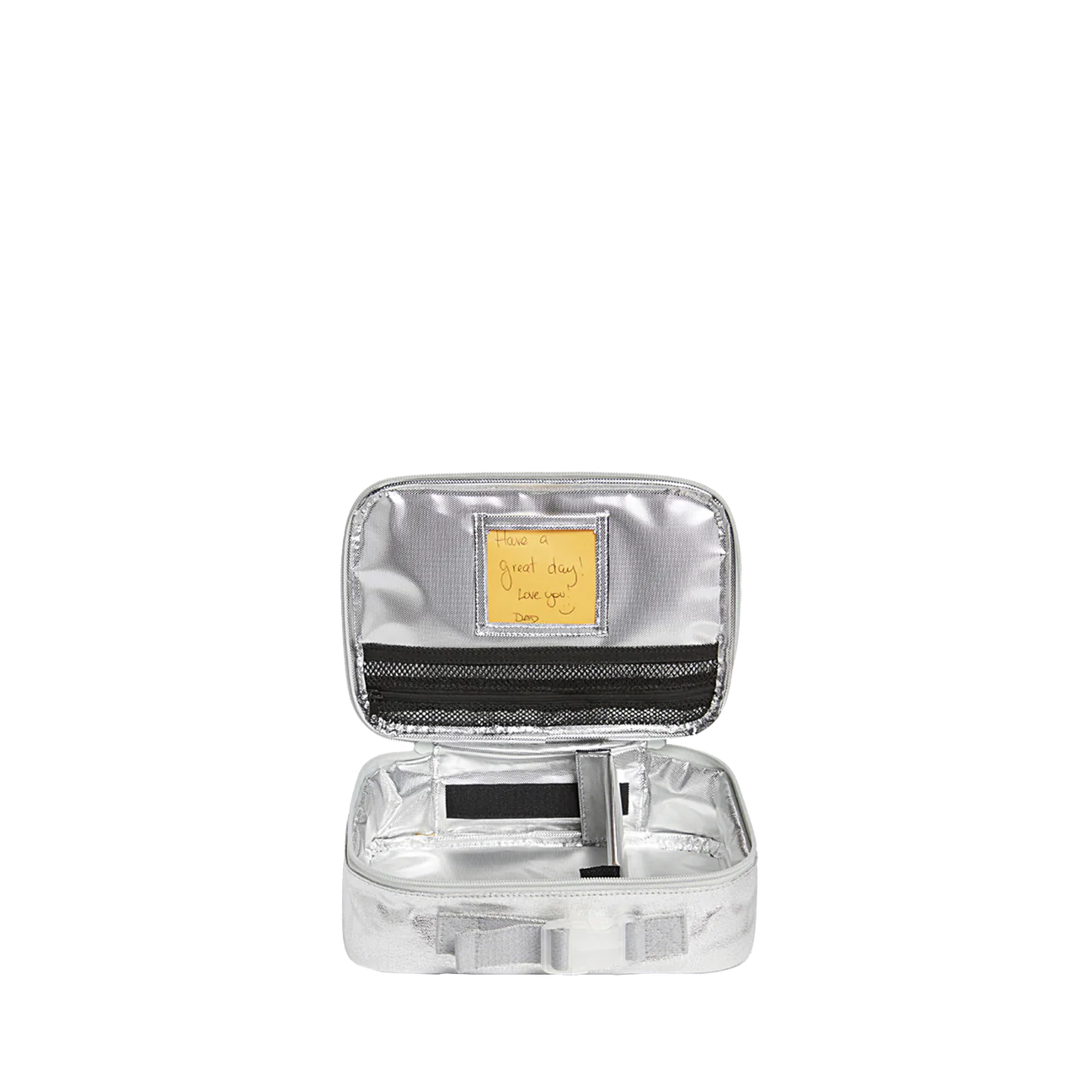 Rodgers Lunch Box, Silver Metallic