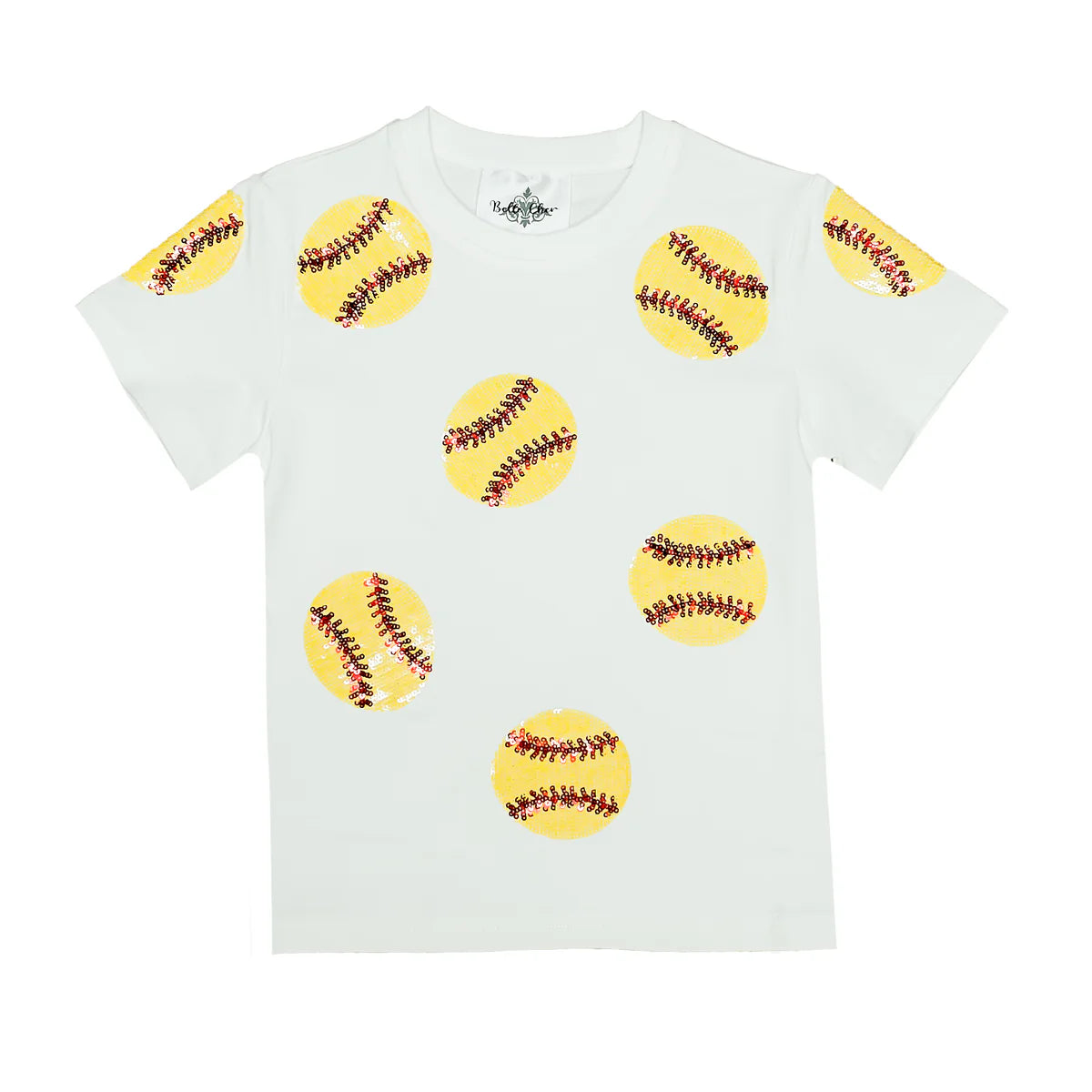 Sequin Softball Tee
