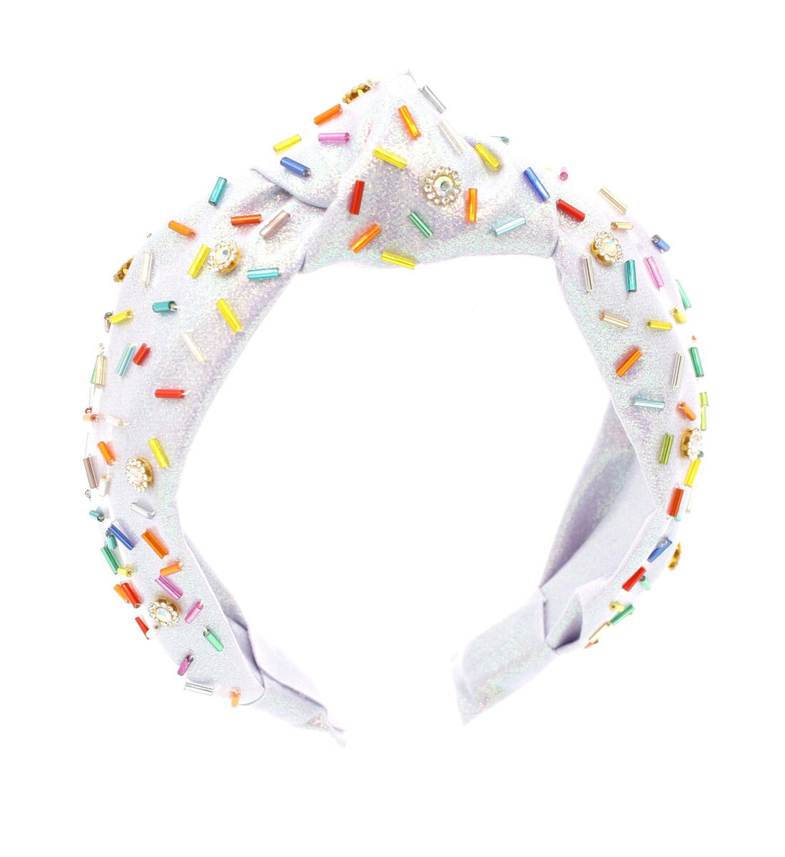 Shimmer Jewel Sprinkle Knot Headband (2 colors)