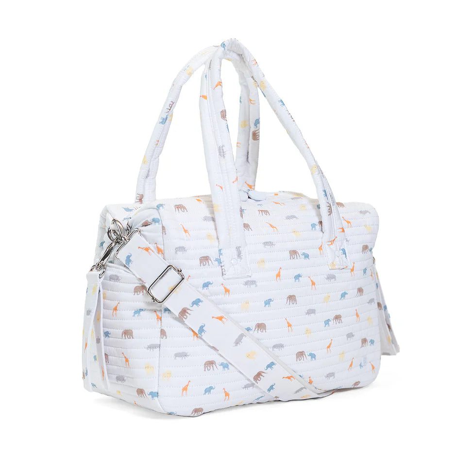 Quilted Stroller Bag, Safari