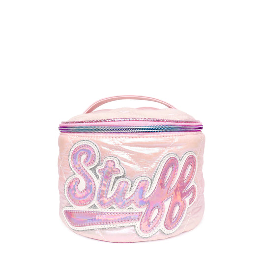STUFF Quilted Round Glam Bag