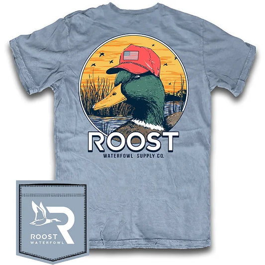 Youth Roost Duck with Hat Tshirt