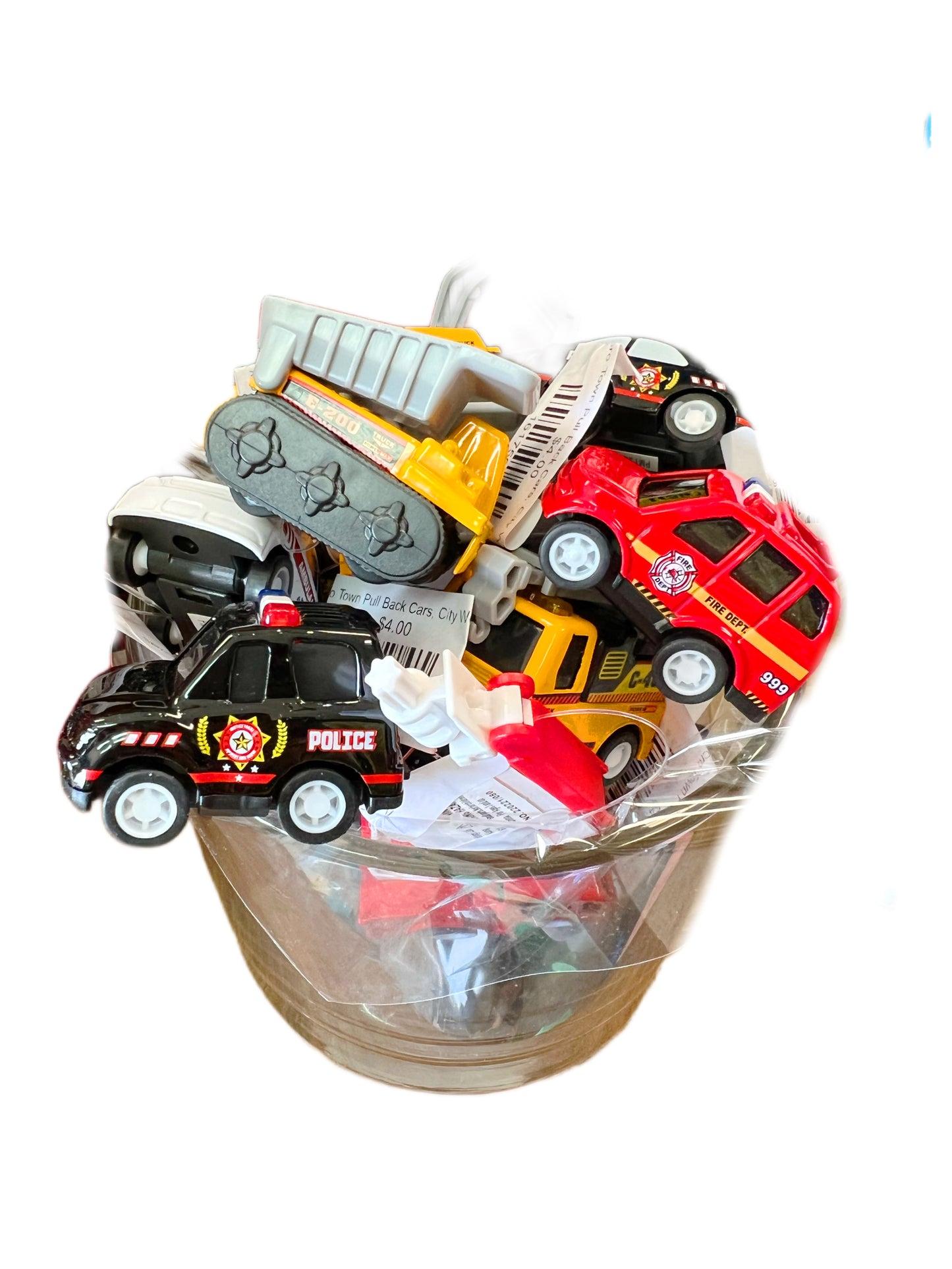 Micro Town Pull Back Cars, City Workers