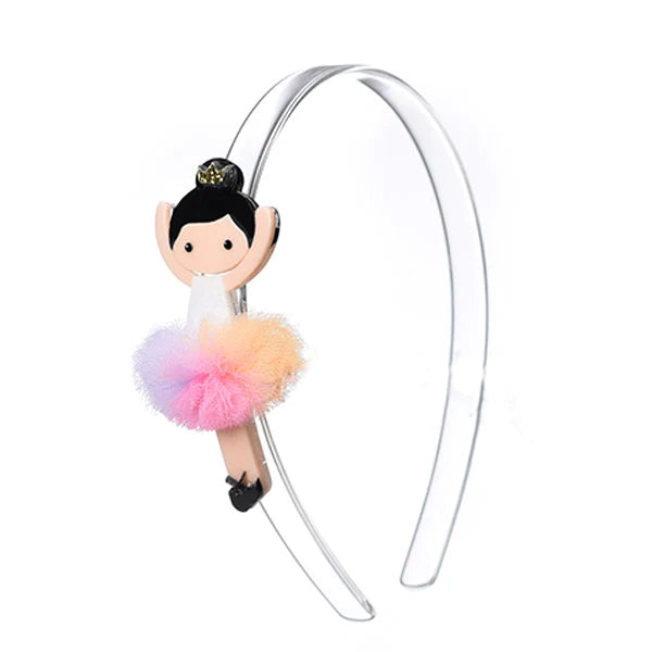 Ballerina Acrylic Headband, (Hair color options)