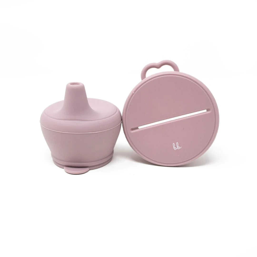 Baby Bar Silicone Snack & Sippy Lids Set