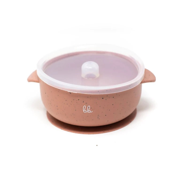 Baby Bar Silicone Suction Bowl w/Lid