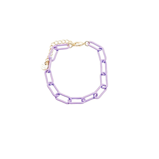 Link Bracelet, lilac