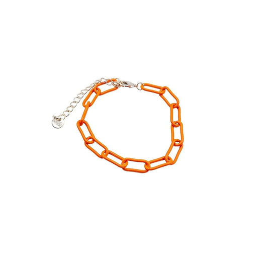 Link Bracelet, orange