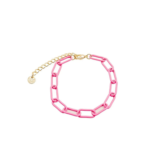 Link Bracelet, light pink