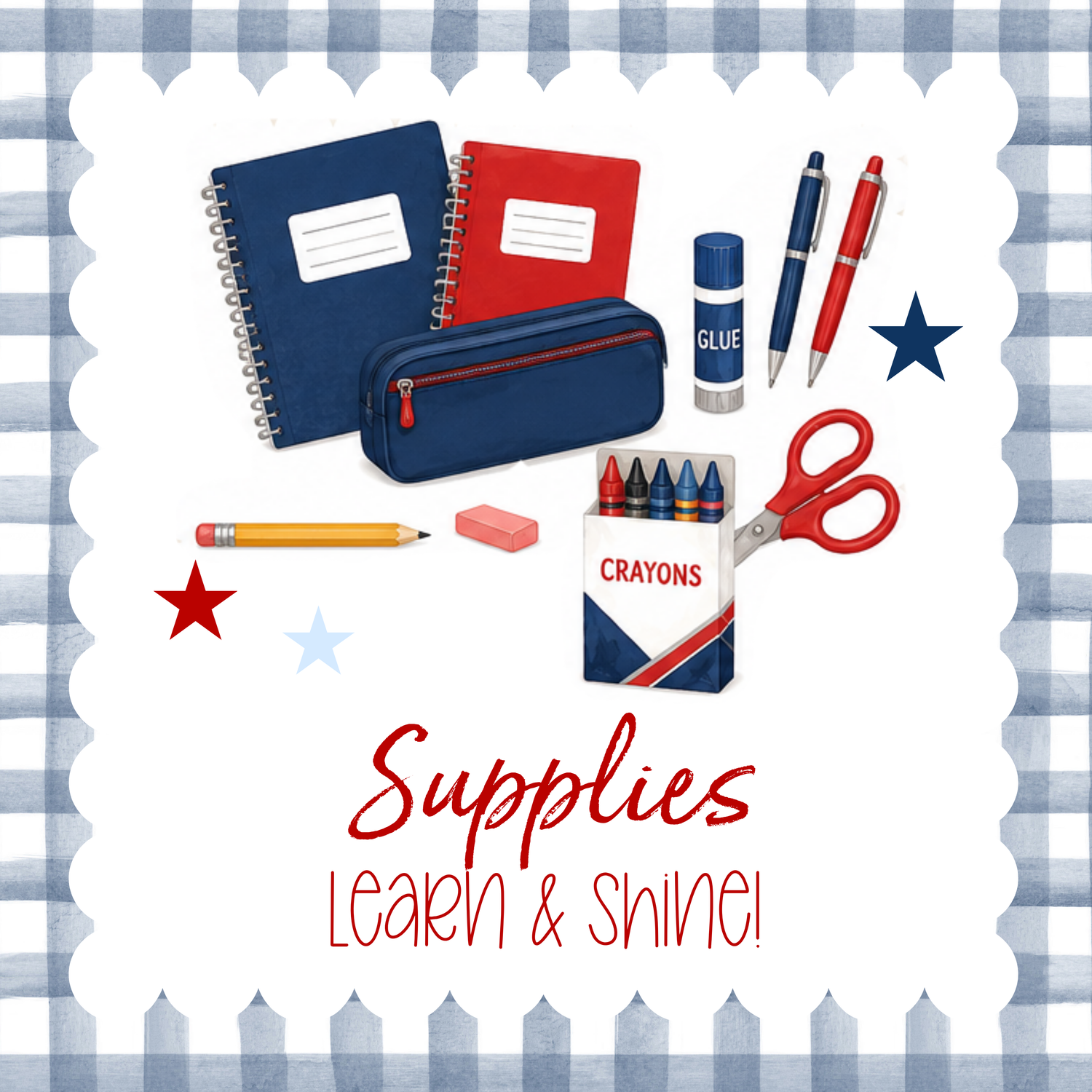 BACK TO SCHOOL SUPPLIES
