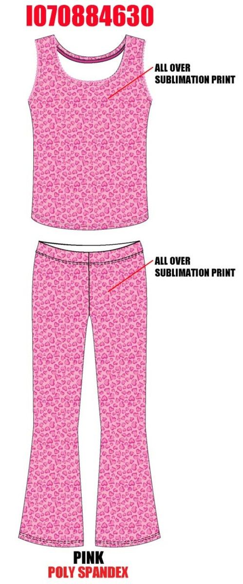 So In Love Tank/Pant PJ Set, Pink