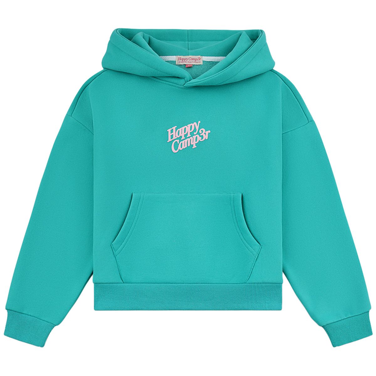 Happy Camp3r Puff Series Hoodie, Candy Teal