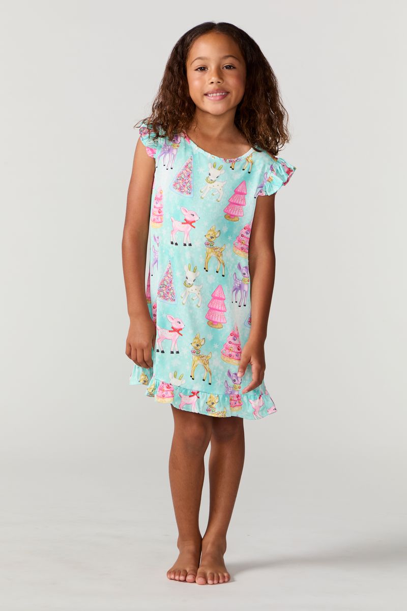 Prancer Silky Gown
