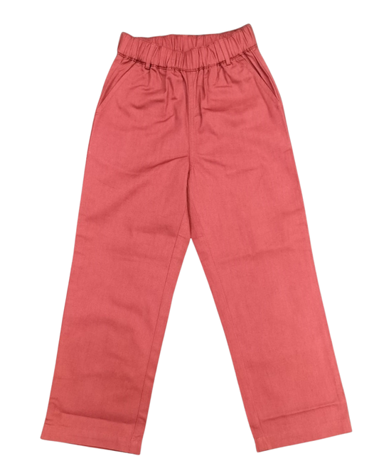 Boys Dress Chino, Mineral Red