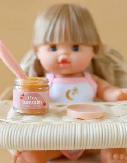 Tiny Tummies - Peach jelly Jar for Doll