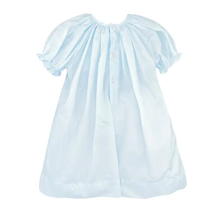 Daygown w/Embroidery Hem, Blue