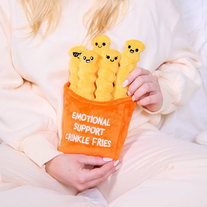 Emotional Support Crinkle Fries