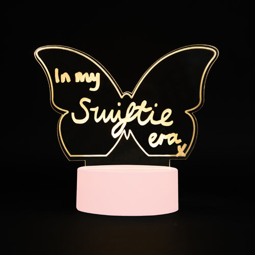 Butterfly Acrylic Write On Light