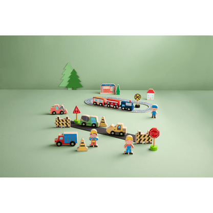 Wooden Toy Tube, Construction