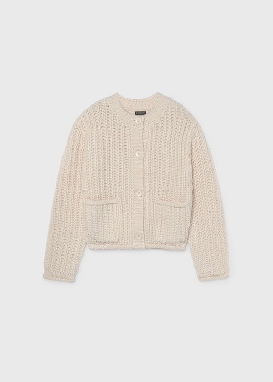 English Knit Sweater Cardigan