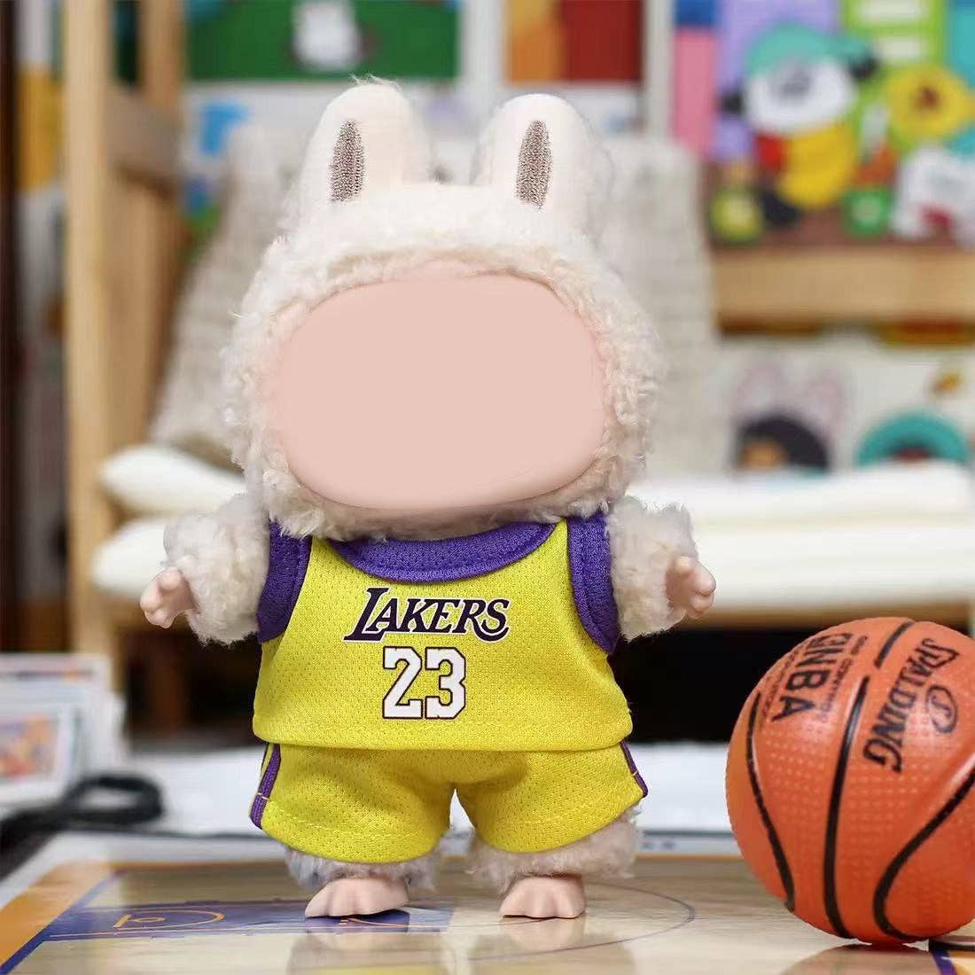 Handmade Doll Basketball jersey for Labubu (3 styles)