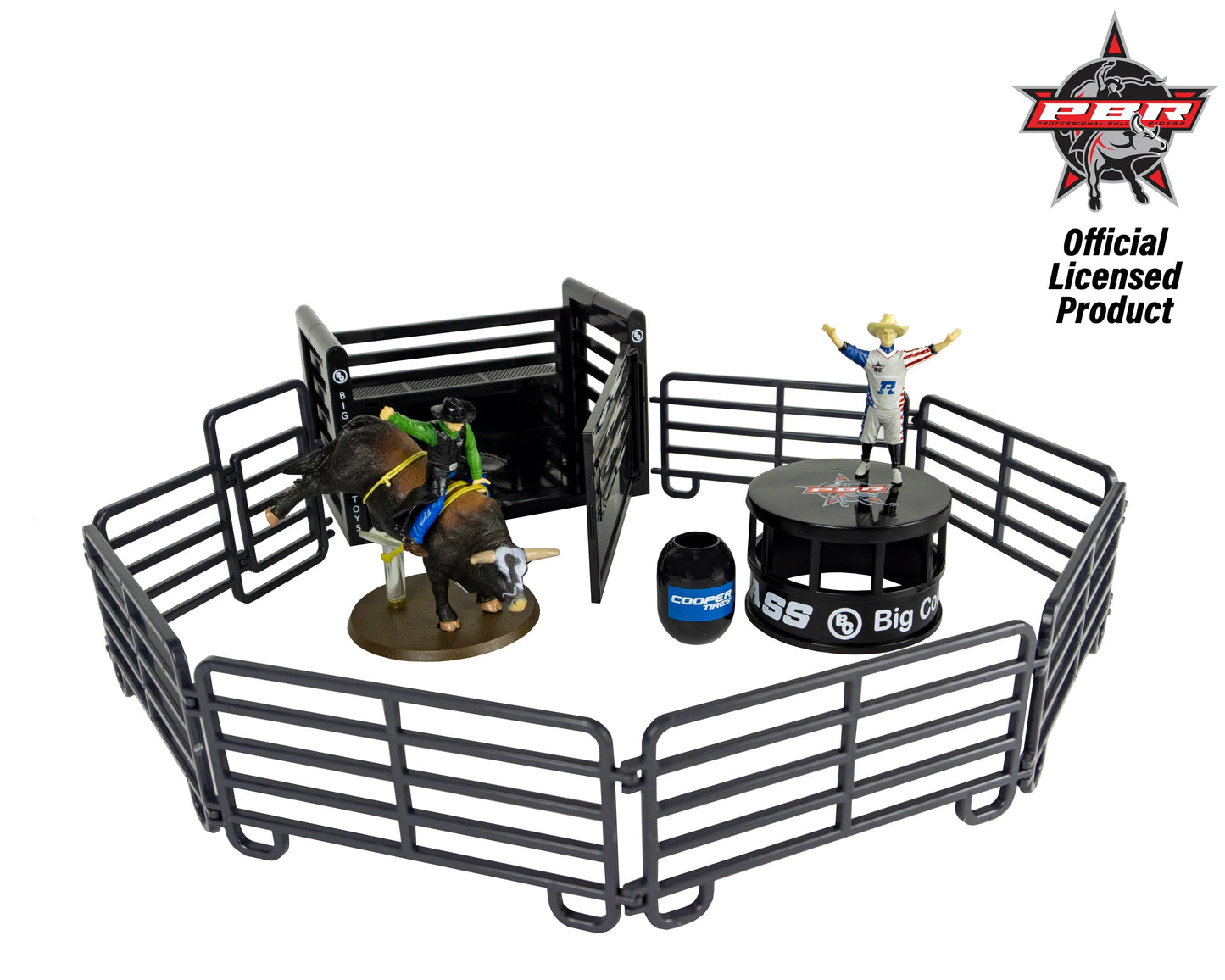 13 Piece PBR Bull Riding Set