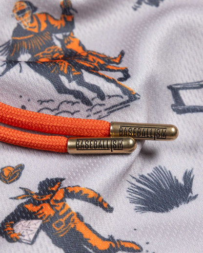 Baseballism Bullpen Diamond Air Mesh Shorts (Tan) - Youth