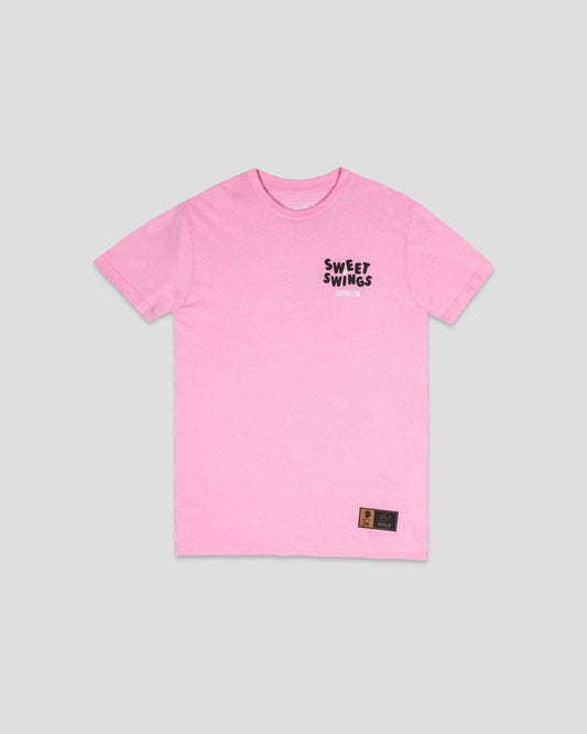 Griffey Jr. Sweet Swings Gummy Candy Youth T-Shirt - Pink