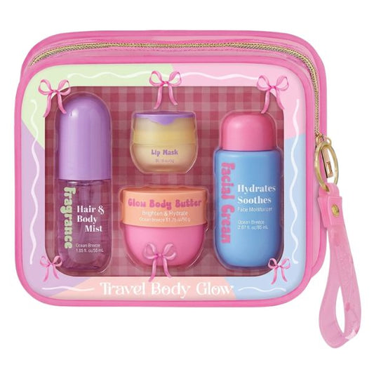 Travel Body Glow Kit, Bowtiful