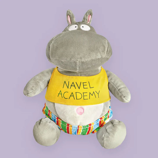 Belly Button Book Plush Hippo