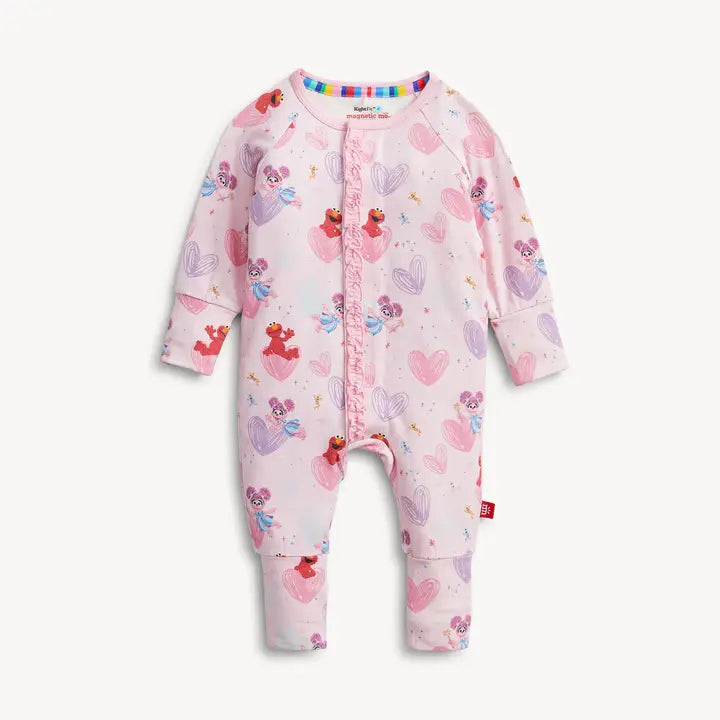 Abby Magnetic Ruffle Covertible Coverall