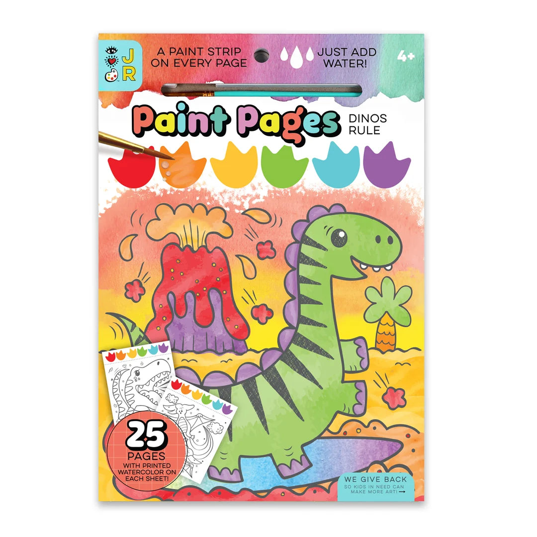 Paint Pages, Dinos Rule