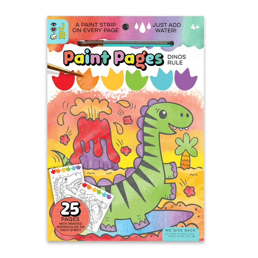 Paint Pages, Dinos Rule