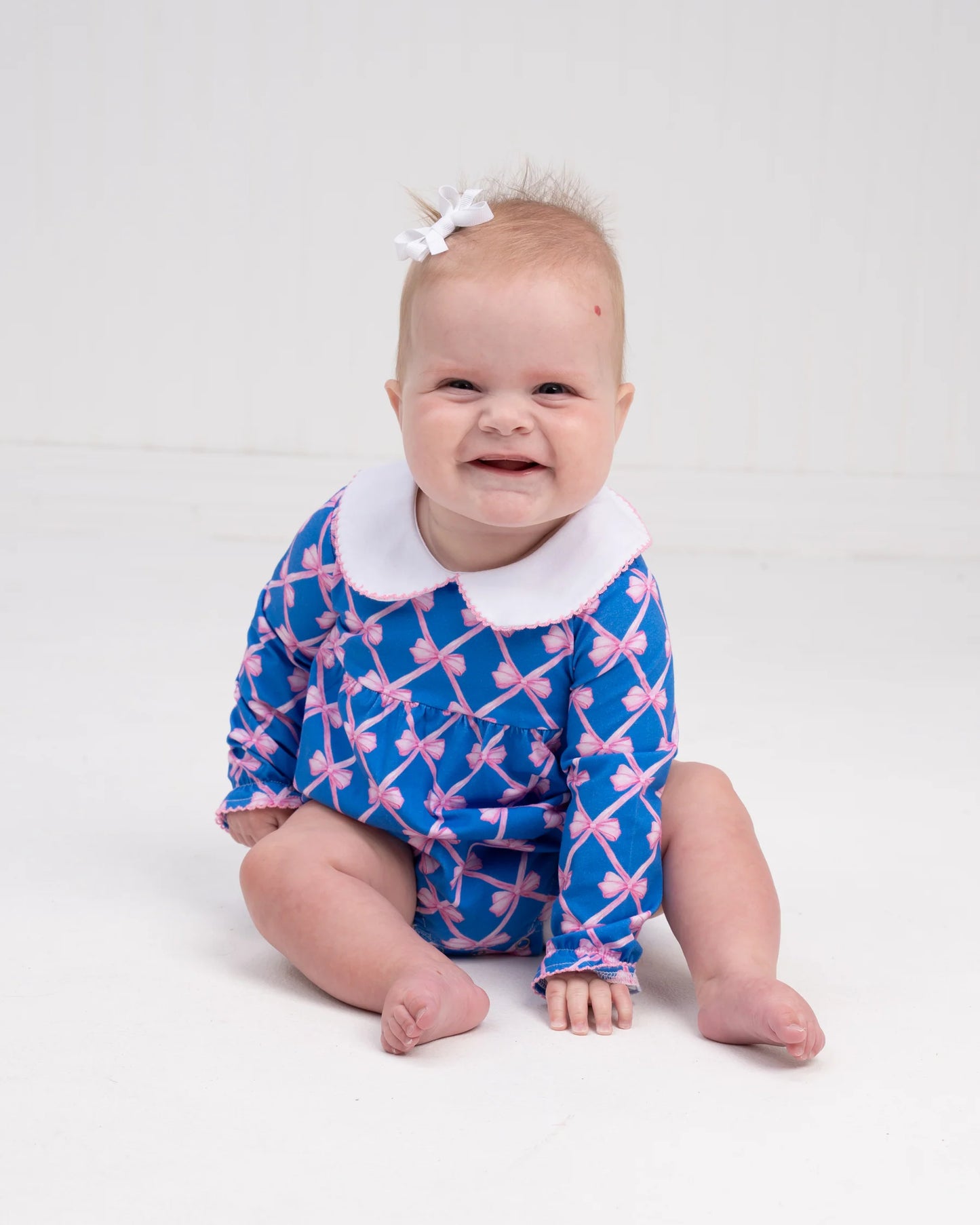 Mary Mills Bow Bubble, Blue