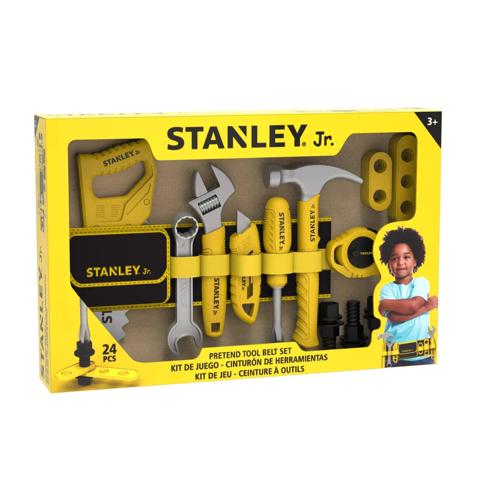 Stanley Jr Pretend Play Tools & Tool Belt Set