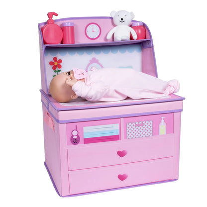 Perfectly Pink Changing Table Set w/Doll