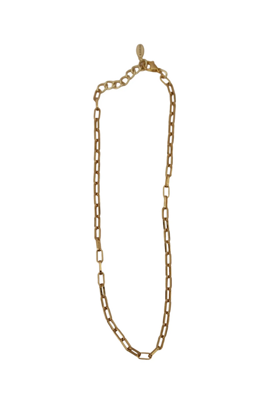 Kaveah 14K Gold Link Necklace