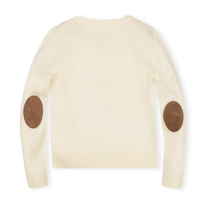 Girls Horse Intarsia Sweater