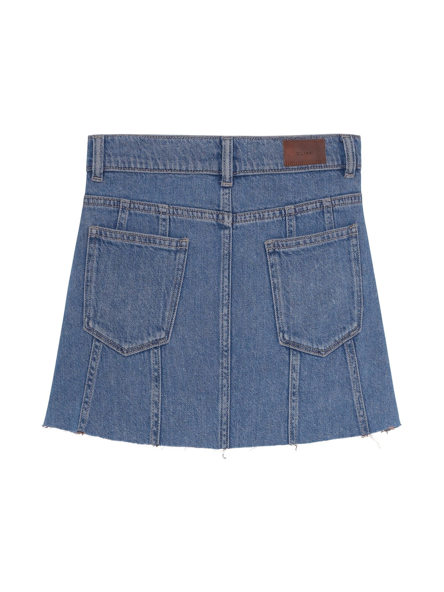 Jenny Mini Skirt, Indigo Rose