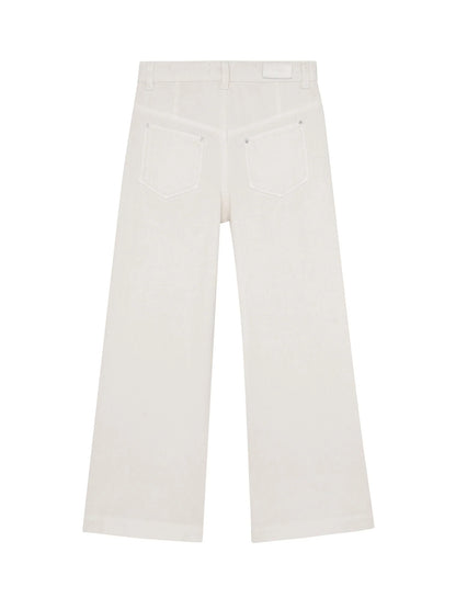 Lily Wide Leg Jean, Sugar Cookie