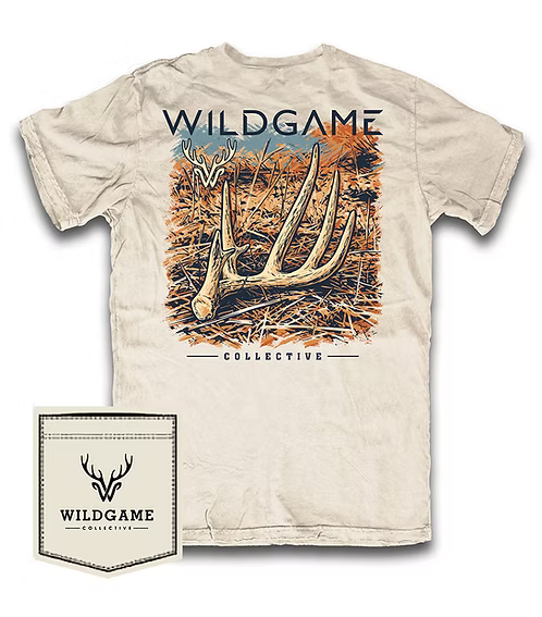 Youth Wildgame Trophy Shed SS Tee, Ivory