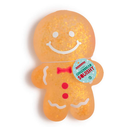 Jumbo Glitter Gingerbread Squishy