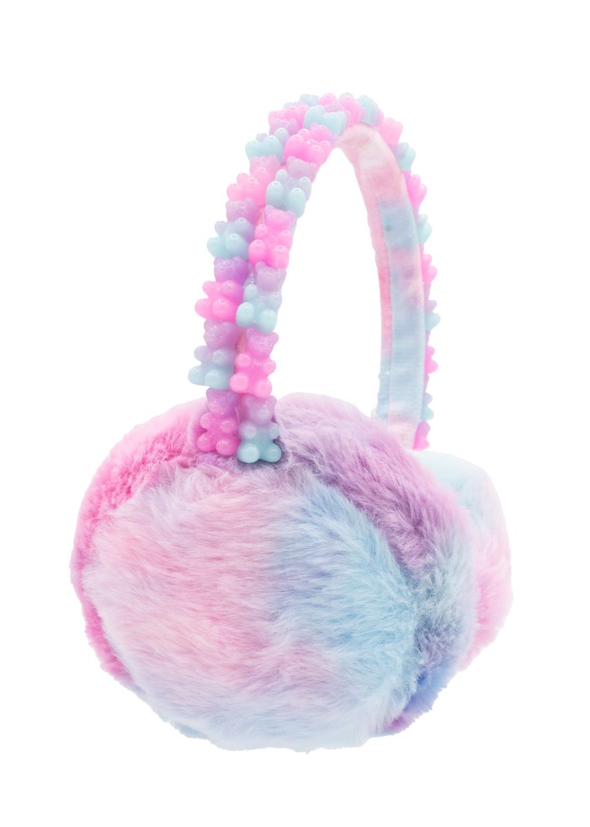 Cotton Candy Gummy Bear Earmuffs