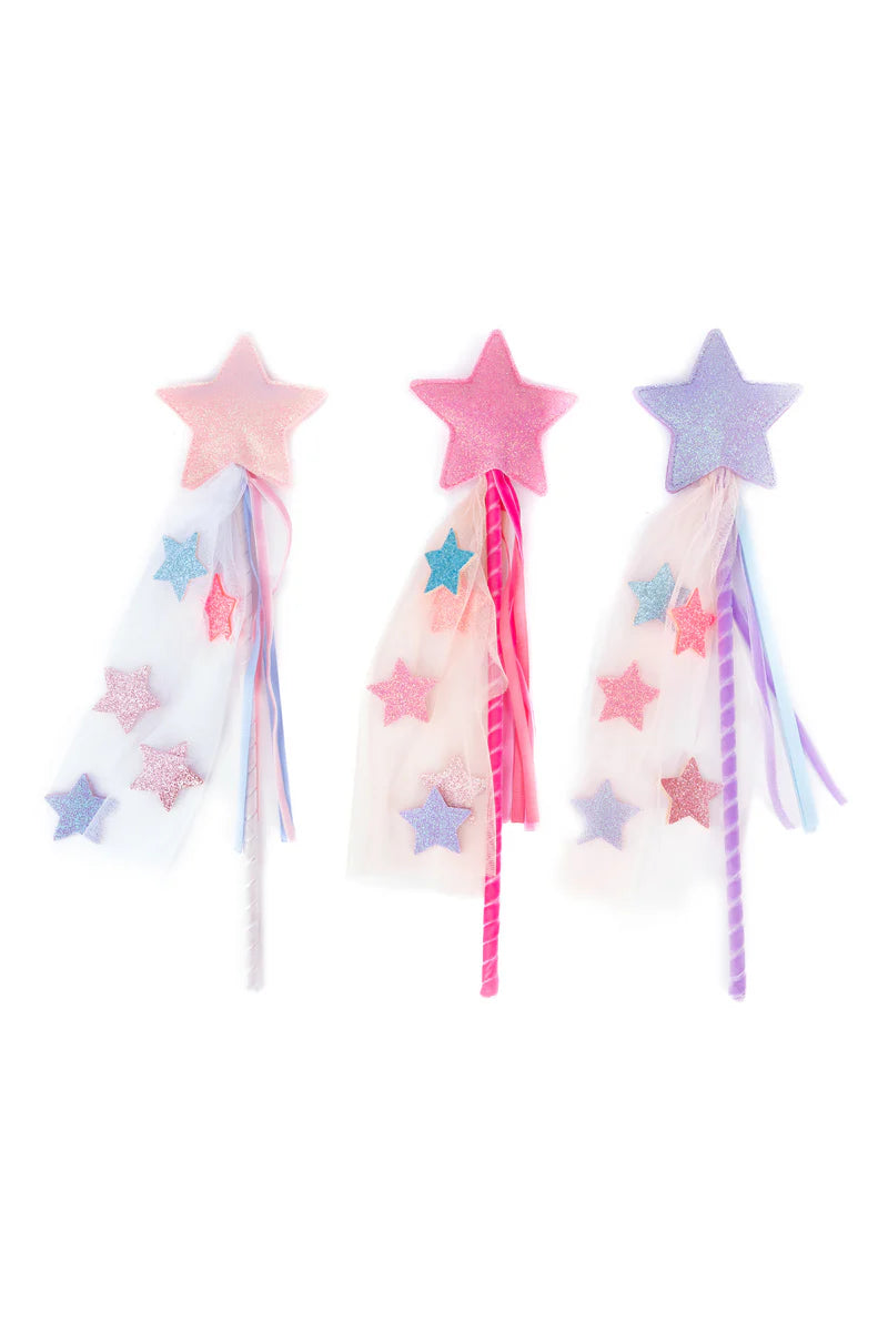 Wish Upon A Star Wand, (3 color options)